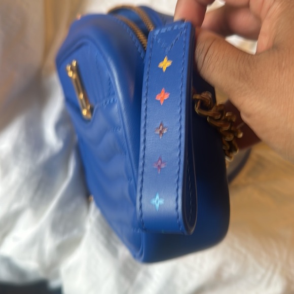 Beautiful blue authentic Louis Vuitton new wave bag - Picture 8 of 11